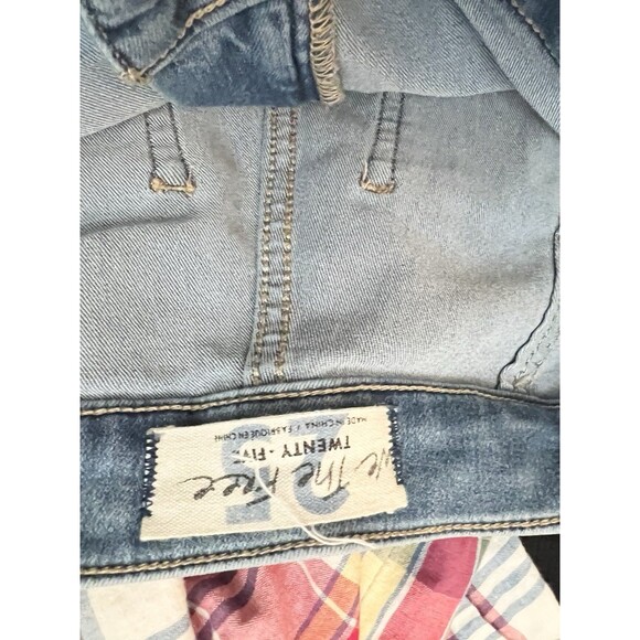 We The Free Free People Youthquake HIGH RISE CROP FLARE JEANS W 25 EUC - Picture 11 of 11